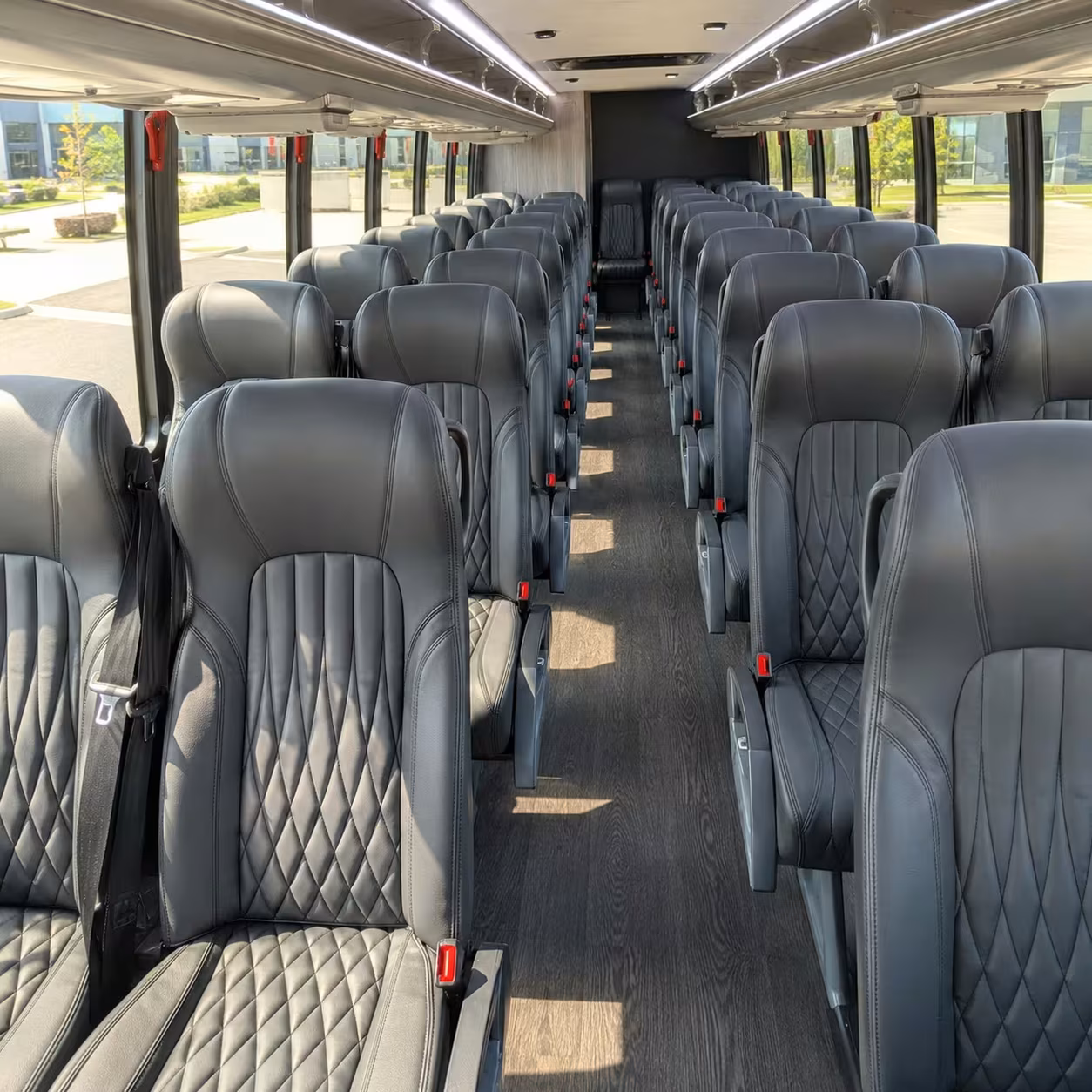 30 passenger minibus inside