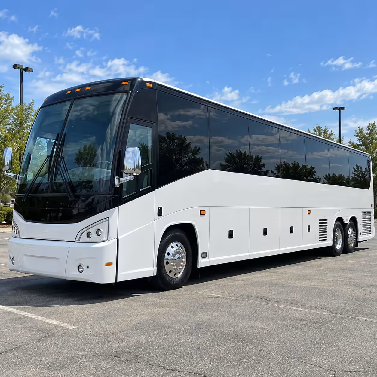 charter bus rentals for large redlands prom groups