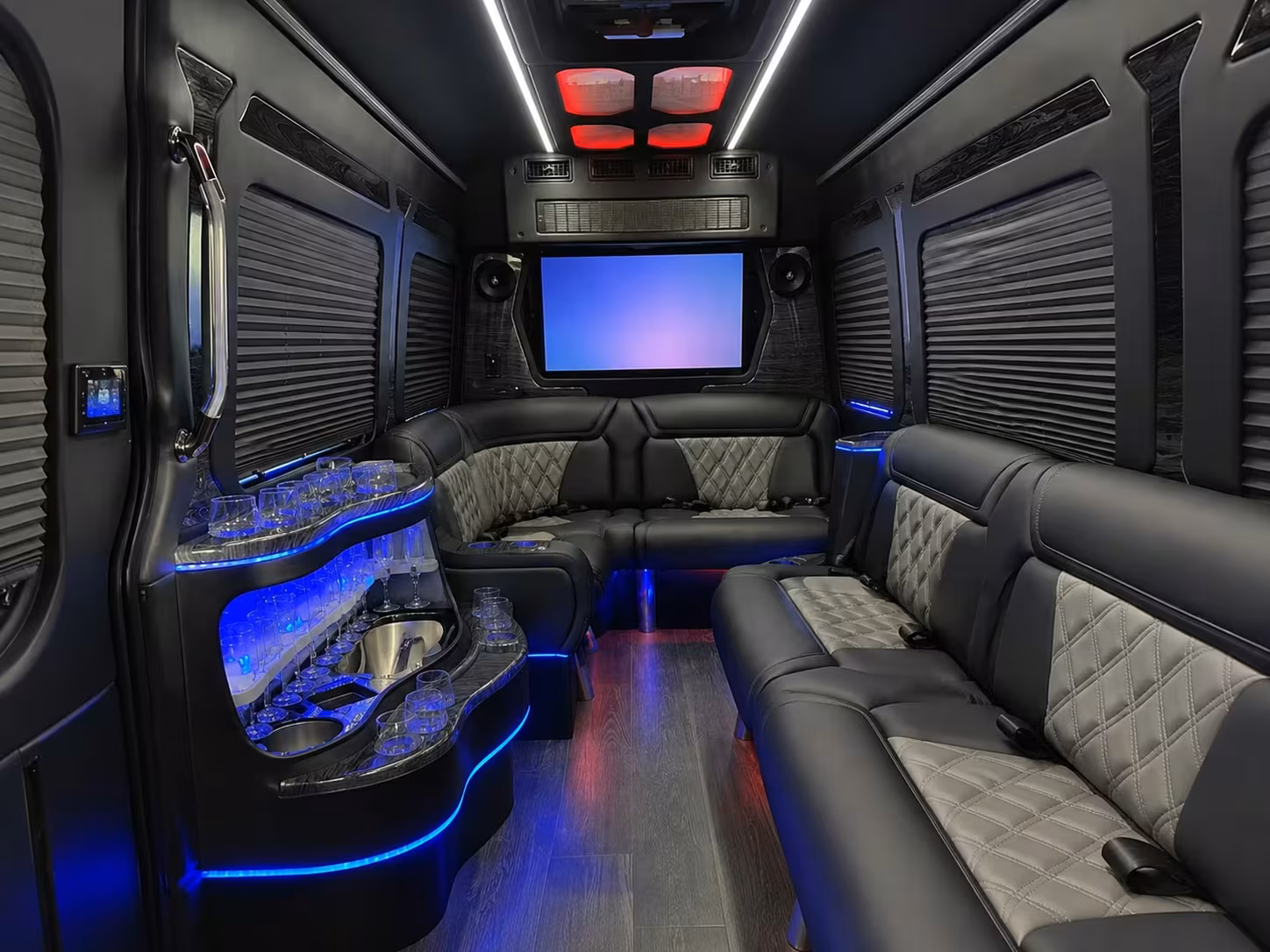 church event shuttle buses in redlands for holidays and concerts