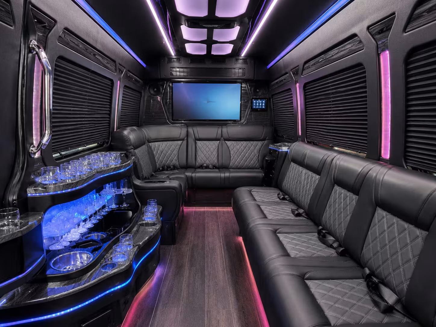 sports team and fan group transportation in redlands