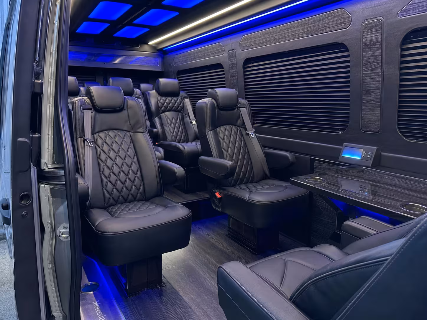 sprinter van transportation for groups and events across redlands