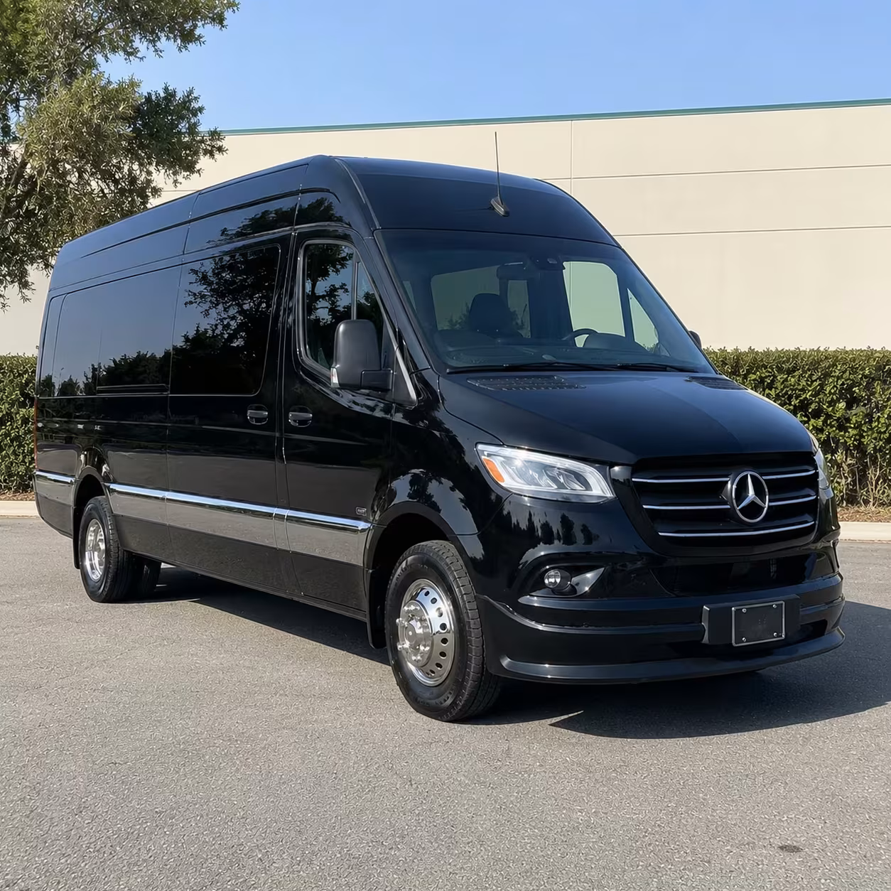 sprinter van with driver
